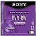 Sony Double Sided DVD-RW 2.8GB 60mins, DMW60DSL2H, 6744781, DVD Media
