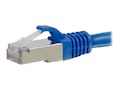 C2G Cat6 Snagless Shielded (STP) Network Patch Cable, Blue, 2ft, 00792, 16194508, Cables C2G Cat6 Snagless Shielded (STP) Network Patch Cable, Blue, 2ft, 00792, 16194508, Cables