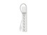 Belkin 6-Outlet 720J Straight Plug Surge Protector w  6ft Cord - White 