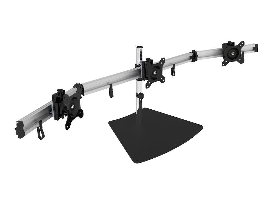 Siig Triple Monitor Desk Mount For 13 To 27 Displays Ce Mt2111 S1 Siig Triple Monitor Desk Mount For 13 To 27 Displays