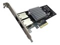 STL N-440 PCIe 2-Port 10G Intel X550 Ethernet Network Adapter, STL-N-440                     , 42011816, Network Adapters & NICs