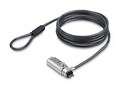 StarTech.com Slim Lock Nano Slot Compatible, 6.6ft, SNANOC4D-LAPTOP-LOCK          , 41871410, Locks & Security Hardware