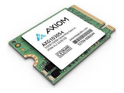 Axiom 512GB C5030n Series PCIe Gen4 x4 NVMe SLC M.2 22x30 Internal Solid State Drive (TAA Compliant), AXG103054 , 41844921, Solid State Drives - Internal Axiom 512GB C5030n Series PCIe Gen4 x4 NVMe SLC M.2 22x30 Internal Solid State Drive (TAA Compliant), AXG103054 , 41844921, Solid State Drives - Internal