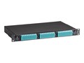 Black Box High-Density Fiber Optic Enclosure, (3) HD Slots in 1U, FOEN50HD-3H-1U, 17623052, Rack Cable Management