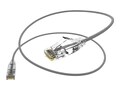 UNC CAT6 28AWG Clearfit Slim Snagless Patch Cable, Gray, 5ft, CS6A-05F-GRY, 38061984, Cables