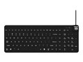 Man & Machine Really Cool Low Profile Keyboard, Black, RCLP/B5, 17103461, Keyboards & Keypads