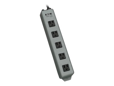 Tripp Lite Waber Industrial Power Strip, 5-Outlet, 6 ft. (1.83 m) Cord, Switchless, 602, 41589710, Power Strips Tripp Lite Waber Industrial Power Strip, 5-Outlet, 6 ft. (1.83 m) Cord, Switchless, 602, 41589710, Power Strips
