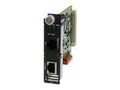 Perle EX-1CM1110-RJ 1-Port Managed Gigabit Ethernet Extender Module, 06003950, 31195437, Network Extenders