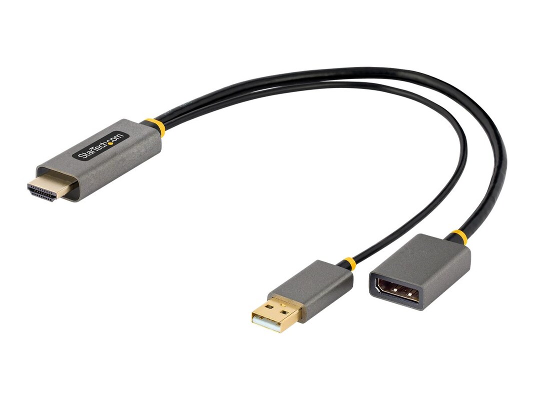 Active 4K HDMI 2.0 to DisplayPort 1.2 HDR Adapter (128-HDMI-