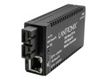 Lantronix Mini 100BaseTX TO 100BaseFX SSF  SC SM, M/E-TX-FX-01(SC)-NA, 15686404, Network Transceivers