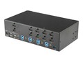 StarTech.com 4 Port HDMI KVM Switch - 4K 30Hz - Dual Display, SV431DHD4KU, 35518686, KVM Switches