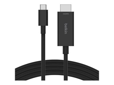 Belkin  8K@60Hz HDR, HBR3, DSC, HDCP 2.2 USB-C to HDMI 2.1 Cable, 2m, AVC012BT2MBK, 41593135, Cables