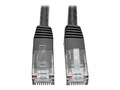 Tripp Lite CAT6 Gigabit Molded UTP Patch Cable, Black, 20ft, N200-020-BK, 31808070, Cables