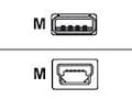 Zebra USB Cable, A to Mini B Connectors, AT17010-1, 6548309, Cables Zebra USB Cable, A to Mini B Connectors, AT17010-1, 6548309, Cables