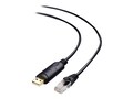 Cable Matters USB Type A to RJ-45 M M FTDI Console Cable, Black, 6ft, 202065-6                      , 41898603, Cables