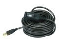 Monoprice 28 24AWG USB 2.0 Type A to USB-A M F Extension Cable, Black, 32ft, 6149, 38095463, Cables