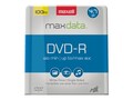 Maxell 16x DVD-R Media (100-pack Spindle), 638014, 6402289, DVD Media