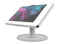 Joy Factory Elevate II Countertop Kiosk for Surface Pro 8, White, KAM412W, 41698456, Locks & Security Hardware