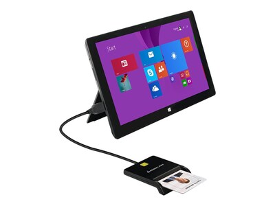 IOGEAR USB Common Access Card Reader (Non-TAA), GSR212, 19802290, PC Card/Flash Memory Readers IOGEAR USB Common Access Card Reader (Non-TAA), GSR212, 19802290, PC Card/Flash Memory Readers