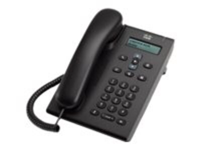 Cisco Unified SIP Phone 3905, Standard Handset, Charcoal, CP-3905=, 12976983, VoIP Phones