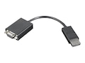 Lenovo DisplayPort to VGA Monitor Cable, 8in, 57Y4393, 10235241, Cables