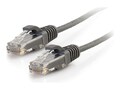 C2G CAT6 Snagless Unshielded (UTP) Slim Ethernet Network Patch Cable, Gray, 15ft, C2G02218 , 41916192, Cables C2G CAT6 Snagless Unshielded (UTP) Slim Ethernet Network Patch Cable, Gray, 15ft, C2G02218 , 41916192, Cables