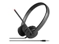 Lenovo Stereo Analog Headset, 4XD0K25030, 41202690, Headsets (w/ microphone) Lenovo Stereo Analog Headset, 4XD0K25030, 41202690, Headsets (w/ microphone)