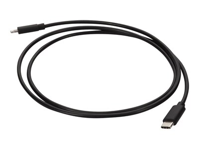 AddOn USB 2.0 Type C Male to Lightning Male Cable, Black, 1m, USBC2LGTTPE1M, 41059750, Cables