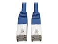 Tripp Lite Cat5e 350MHz Molded Shielded STP Patch Cable, Blue, 15ft, N105-015-BL, 32688170, Cables Tripp Lite Cat5e 350MHz Molded Shielded STP Patch Cable, Blue, 15ft, N105-015-BL, 32688170, Cables