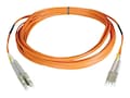Tripp Lite Fiber Optic Cable, LC-LC, 62.5 125, Duplex, Multimode, Orange, 1m, N320-01M, 7058467, Cables Tripp Lite Fiber Optic Cable, LC-LC, 62.5 125, Duplex, Multimode, Orange, 1m, N320-01M, 7058467, Cables