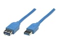 Manhattan Superspeed Extension USB 3.0 Cable (M-M), 3m, 322447, 14431944, Cables