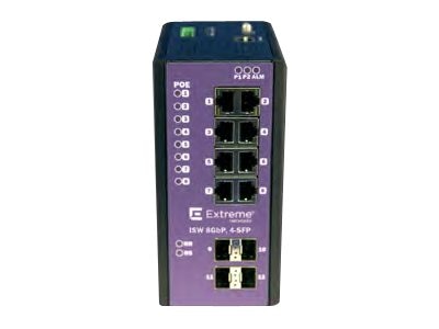 Extreme Networks 8-Port POE+ Gigabit Switch w 4xSFP (16804)