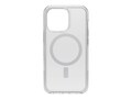 OtterBox iPhone 13 Pro Symmetry Series+ Clear Antimicrobial Case for MagSafe, Retail Packaging , 77-83638, 41318188, Carrying Cases - Phones/PDAs