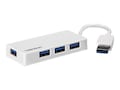 TRENDnet USB 3.0 4-Port Mini Hub, TU3-H4E, 16116673, USB & Firewire Hubs