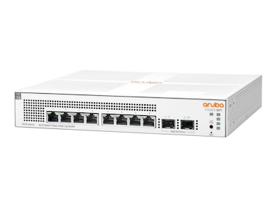 HPE Networking Instant On 1930 8-port Gigabit CL4 PoE 2p SFP 124W Switch, JL681A#ABA, 38414541, Network Switches