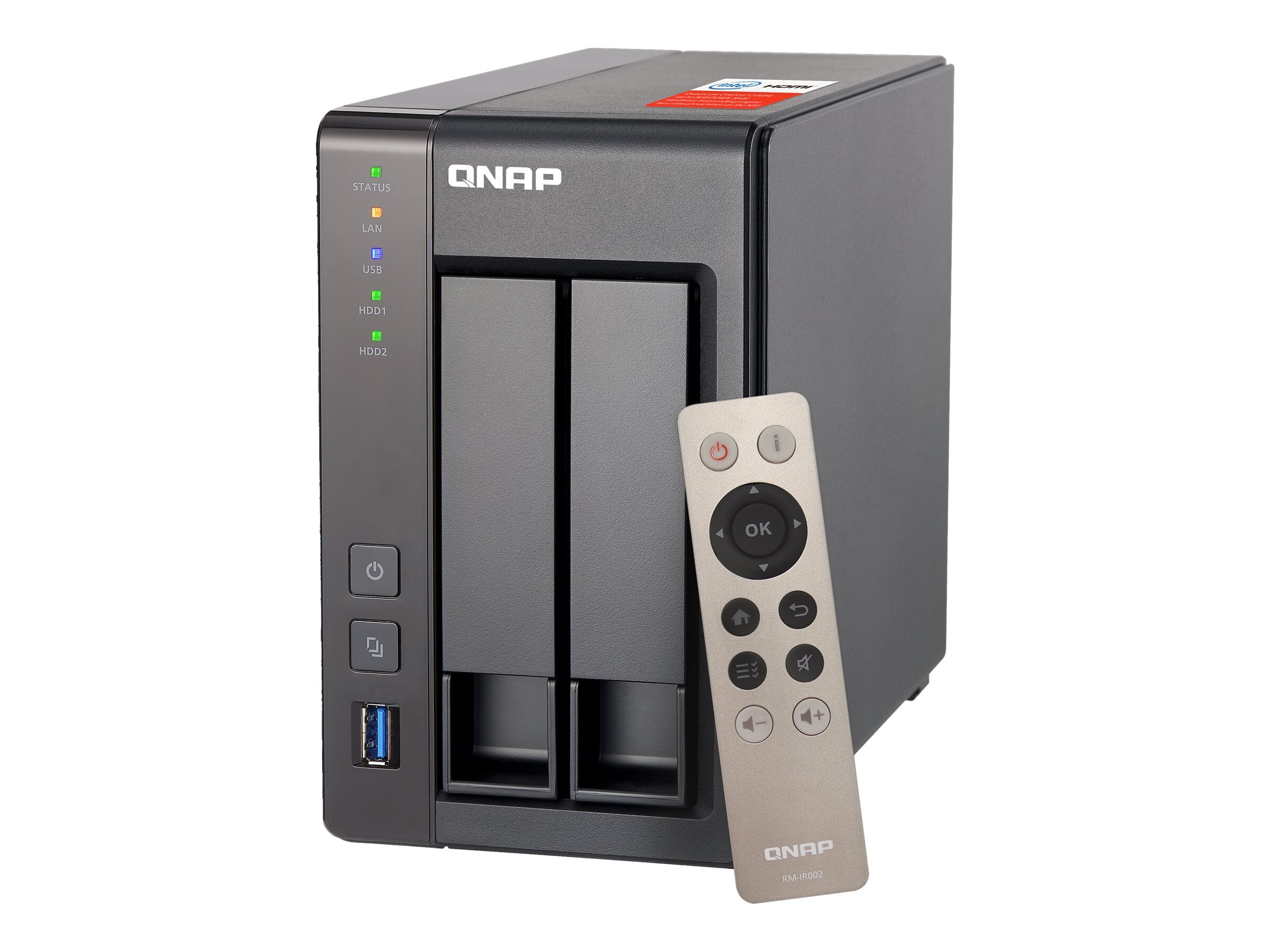 jord Sober Ægte Buy Qnap TS251+ 8GB RAM 2-Bay Personal Cloud NAS at Connection Public  Sector Solutions