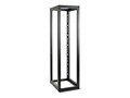 Tripp Lite Heavy-Duty 4-Post SmartRack Open Frame Rack, 58U, Square Holes, Black, SR4POST58HD, 24171285, Racks & Cabinets