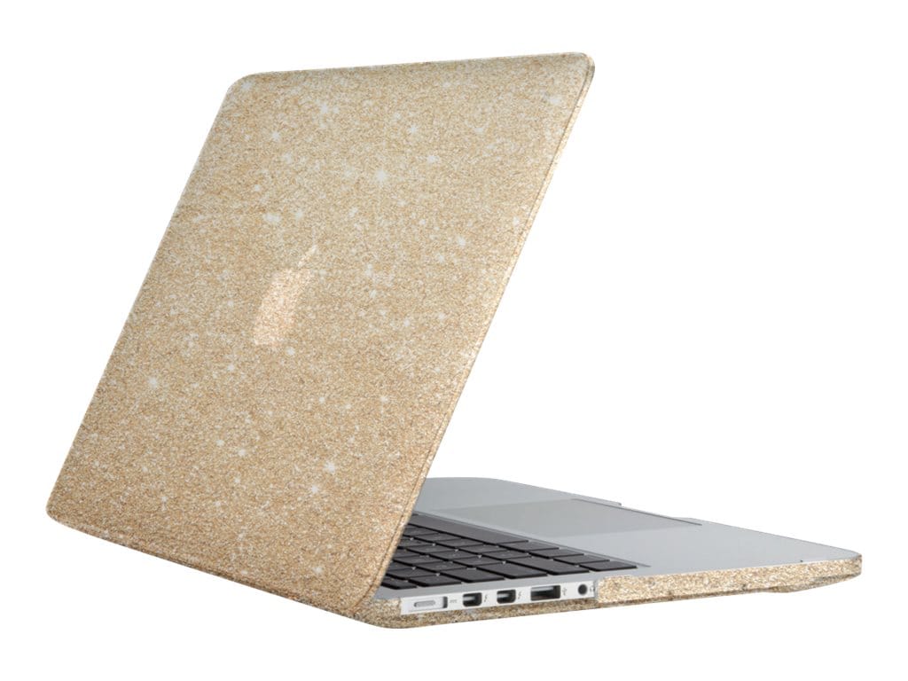 clear glitter macbook air case