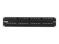 Black Box 48-Port Cat6 Patch Panel, JPM648A, 10531243, Patch Panels