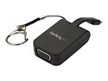 StarTech.com Compact Active USB-C to VGA Display Converter Adapter with Keychain Ring, CDP2VGAFC, 38022432, Adapters & Port Converters