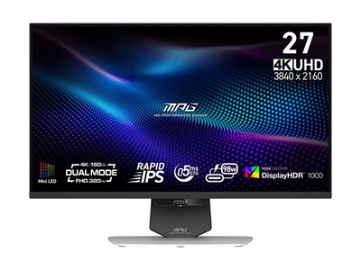 MSI 27 MPG 274URDFW E16M 4K Ultra HD LED-LCD Monitor, MPG274URDFWE16M               , 42064893, Monitors
