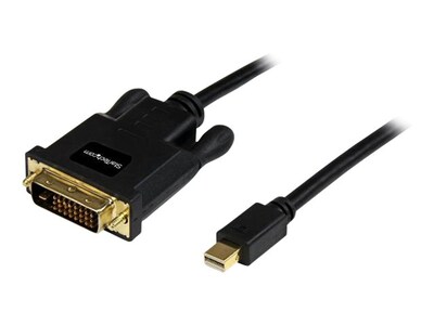 StarTech.com 10ft Mini DisplayPort to DVI Adapter Converter Cable – Mini DP to DVI 1920x1200 - Black, MDP2DVIMM10B, 16015135, Cables
