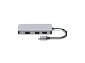 Belkin 5-Port USB-C to 2xUSB-A, 1xHDMI, 1xSD Reader Hub and Docking Station - Gray, PVC002BTSGY, 41314772, Docking Stations & Port Replicators