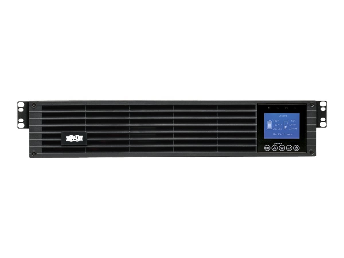 Tripp Lite UPS Smart Online 3000VA 2700W LCD Rackmount 208/240V USB DB9 2U