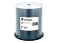 Verbatim 52X 700MB (80min) White Thermal Printable CD-R Media (100-pack spindle), 95253, 7660079, CD Media