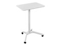 Mount-It! 30.3-44.9h Sit-Stand Mobile Laptop Cart - White, MI-7975                       , 41992774, Furniture - Miscellaneous