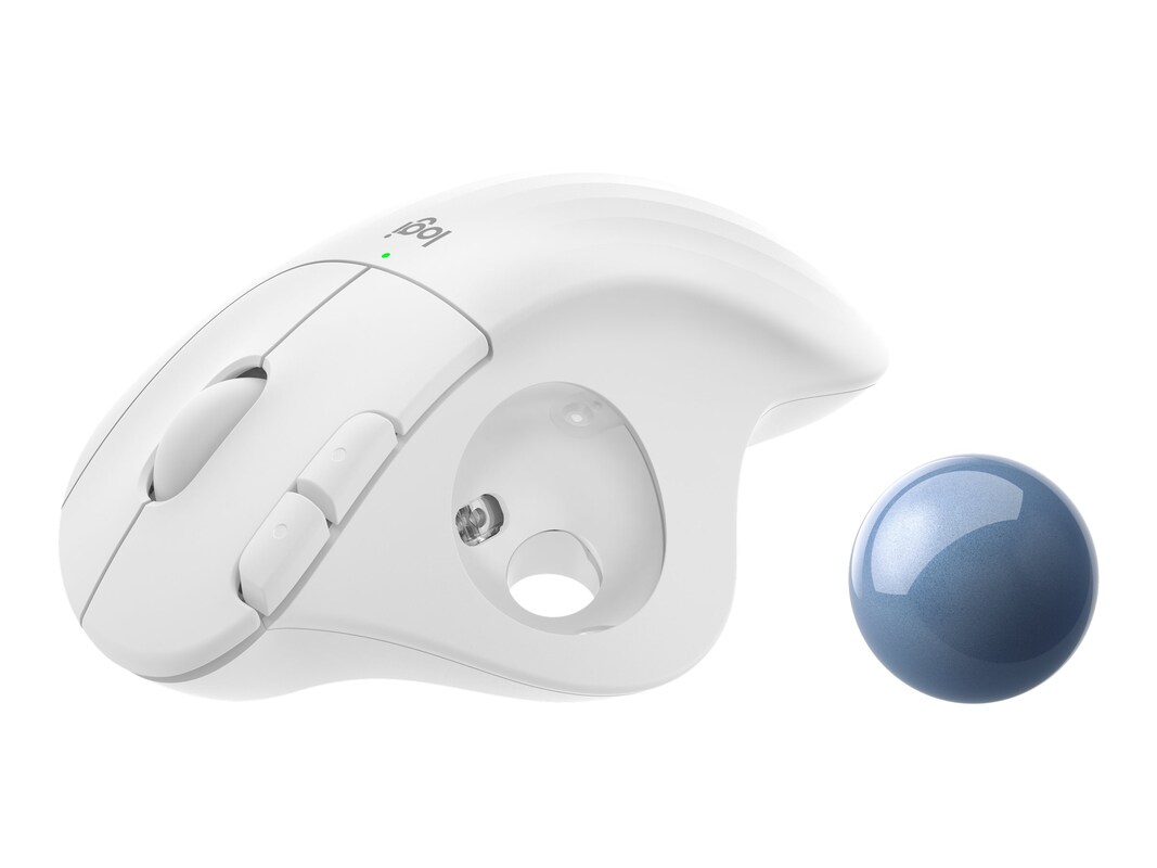 Buy Logitech Ergo M575 Trackball Mouse, White at Public Sector Solutions