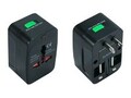 QVS Premium World Power Travel Adapter w  Surge Protection, PA-C3, 15146580, AC Power Adapters (external)