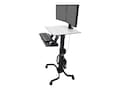 Ergotron WorkFit-C, Dual Sit-Stand Workstation, 24-214-085, 13138324, Furniture - Miscellaneous