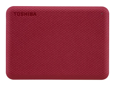 Toshiba 4TB Canvio Advance External Hard Drive - Red, HDTCA40XR3CA, 41255984, Hard Drives - External Toshiba 4TB Canvio Advance External Hard Drive - Red, HDTCA40XR3CA, 41255984, Hard Drives - External